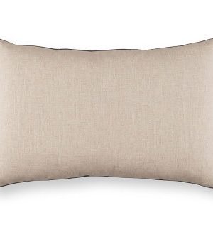 Coussin rayé Bleu/Jaune