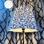 Abat-jour pour pied de lampe ø bas 35cm, ø Haut 25cm, Pente 25 cm