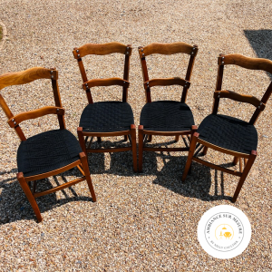 Lire la suite à propos de l’article Tressage de cordes « Black is Black ».