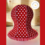 pagode et son tutu vichy rouge et blanc