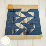 Tressage marine et jute Zig Zag
