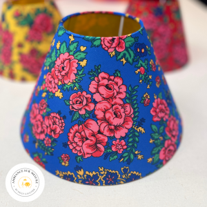 Conique « Bohème fleur bleu »